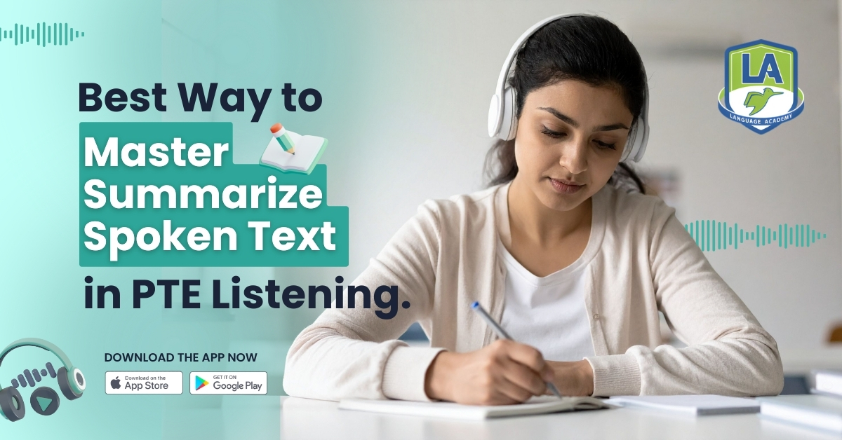Best Way to Master Summarize Spoken Test in PTE Listening
