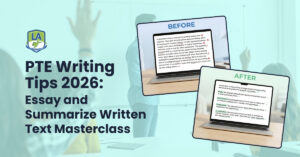 PTE Writing Tips 2026: Essay and Summarise Written Text Masterclass
