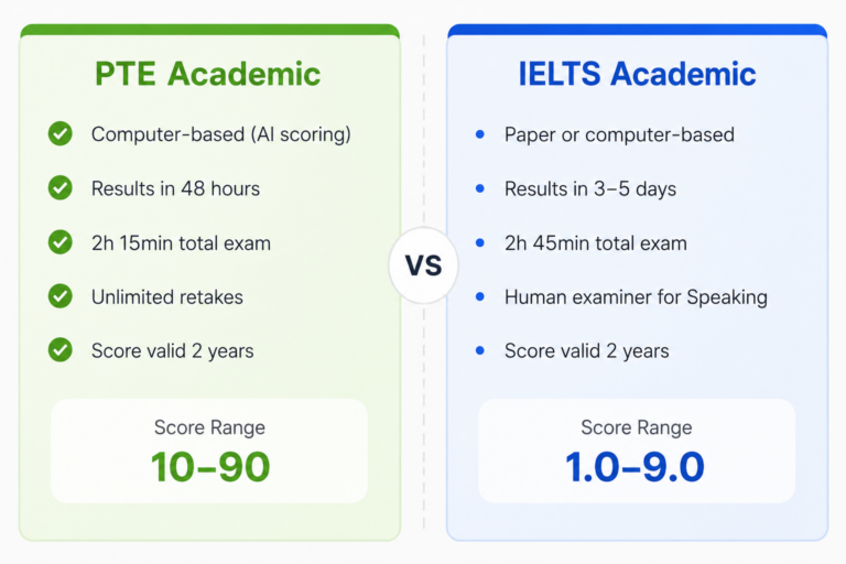 PTE vs IELTS in 2026: The Honest, Data-Driven Comparison