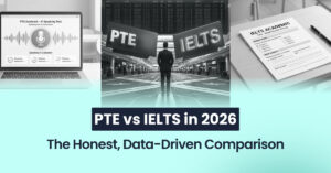 PTE vs IELTS in 2026: The Honest, Data-Driven Comparison