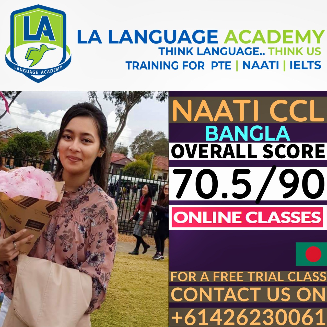 NAATI CCL Bangla Scorecard