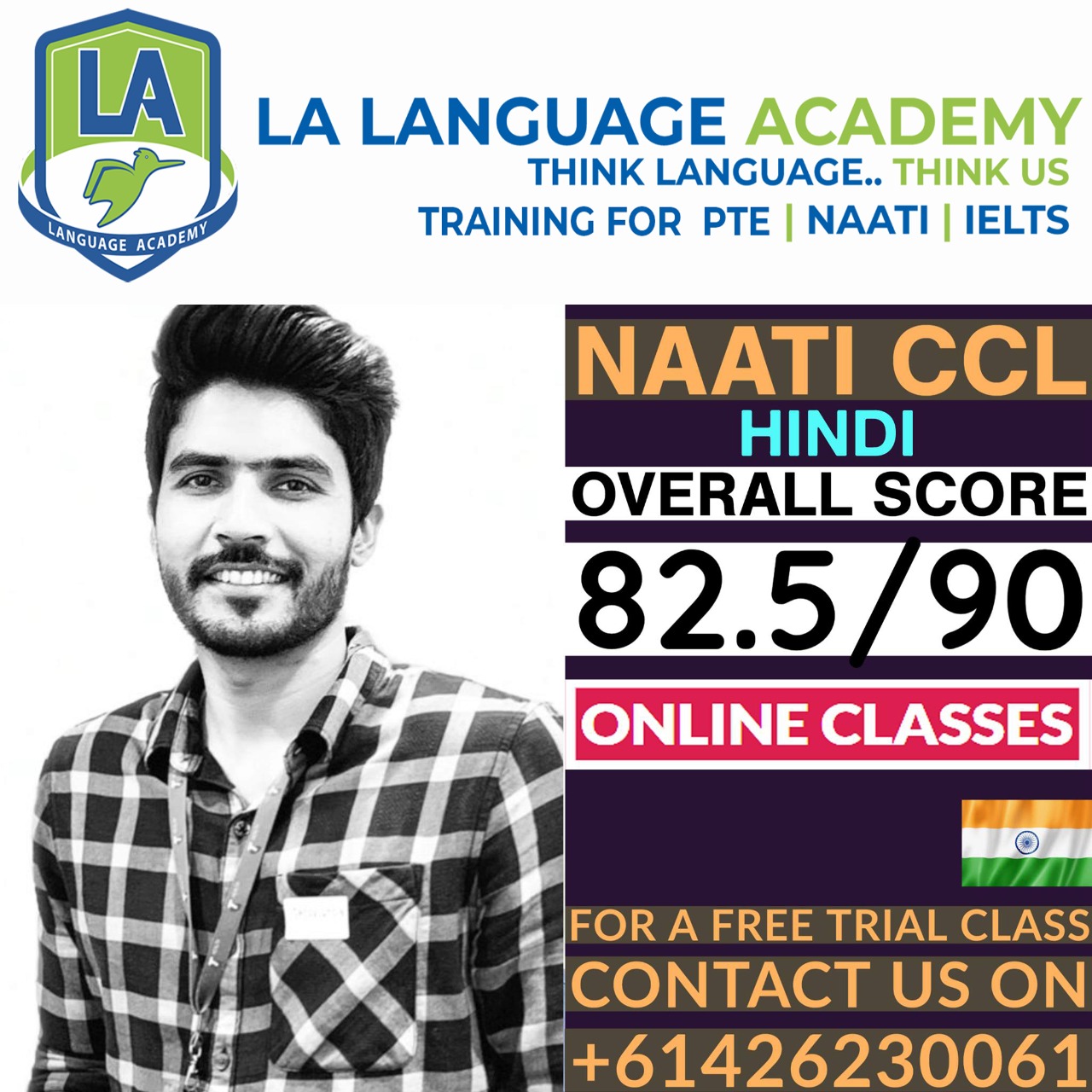 NAATI CCL Hindi Scorecard