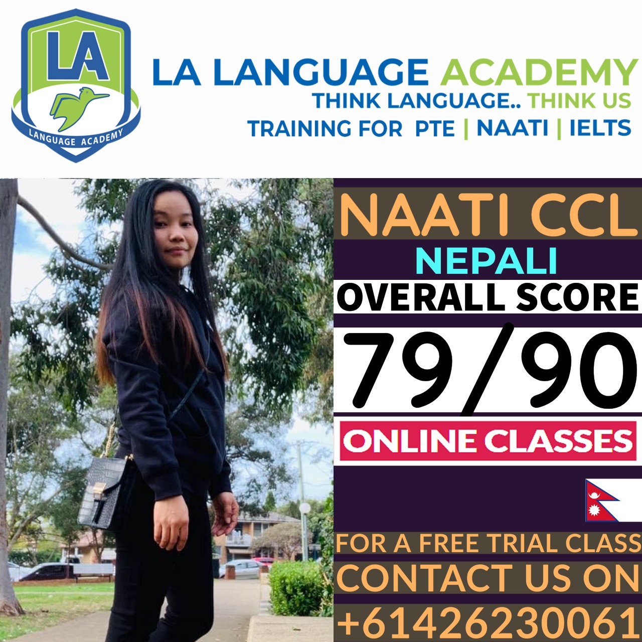 NAATI CCL Nepali Scorecard